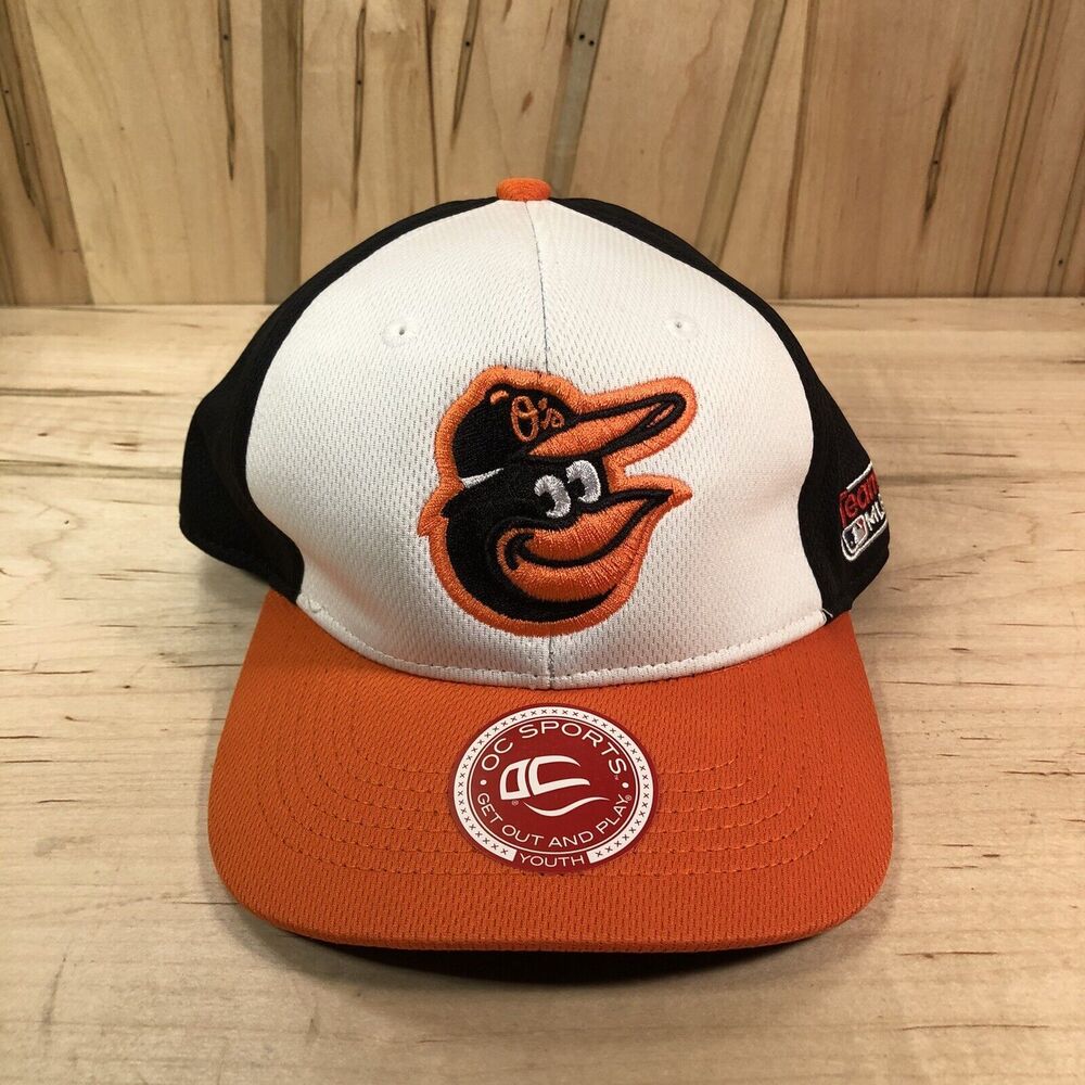 New Baltimore Orioles MLB Flex Hat OC Sports Youth Size Team Official MLB FLAW!